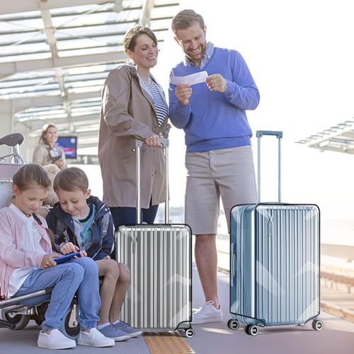 Flintronic Travel Luggage Clear PVC Cover, Luggage Cover Reusable, Suitcase Cover Washable, 30 Inch Suitcase Protective Cover, with Luggage Tag*1 - Image 7