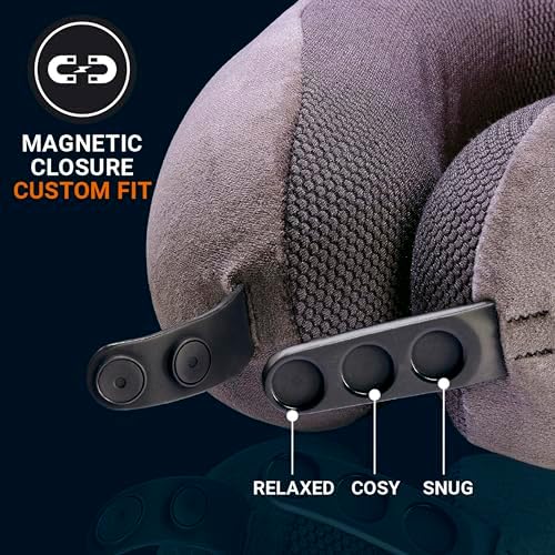 Go Travel Ultimate 3.0 Luxury Neck Pillow - Soft Memory Foam Support | Cushioned head & neck support for flights, coaches, cars and train journeys - Super Supportive & Ergonomic. Ref 489.101. - Image 5