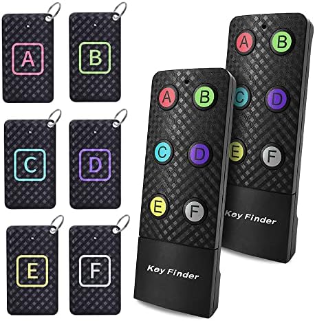 Key Finder with EXtra Transmitter, CHLOVOE Item Finder with 85dB Loud Beeps, Wireless Item Tracker, Keys, Wallet, Phone, Glasses, Luggage, Pet Tracker