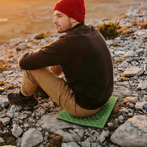 HOTUT Folding Sit Mat, Insulated Folding Foam Sit Mat, Ultralight XPE Foam Cushion, Waterproof, Durable and Lightweight Hiking Seat Pad, Essential Camping Accessories for Outdoor Travel Adventure - Image 8