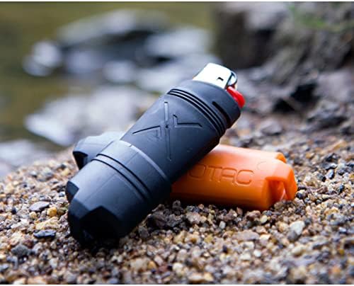 Exotac Men's Firesleeve Waterproof Lighter Holder - Orange, Medium - Image 9