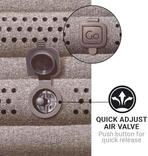 Go Travel Fusion Neck Pillow - Dual Foam & Air, Head & Back Rest, Grey | Cushioned head, neck support for long airplane flights, coaches, cars and train journeys. Ref 478.101. - Image 5
