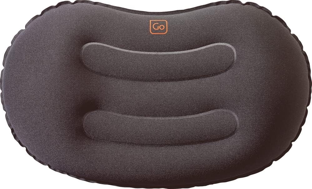 Go Travel Compact Neck Pillow - Head & Back Support for Flights | Cushioned head, neck and back support for long flights, coaches, cars and train journeys - Universal, Black. Ref 257.101. - Image 6