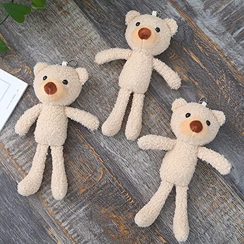 Stuffed Animal Toys Soft Cute Plush Bear for Kids Girls Keychain Accessories Backpack Pendant Birthday Gift Small Animal Bear Toys for Kids Girls - Image 8