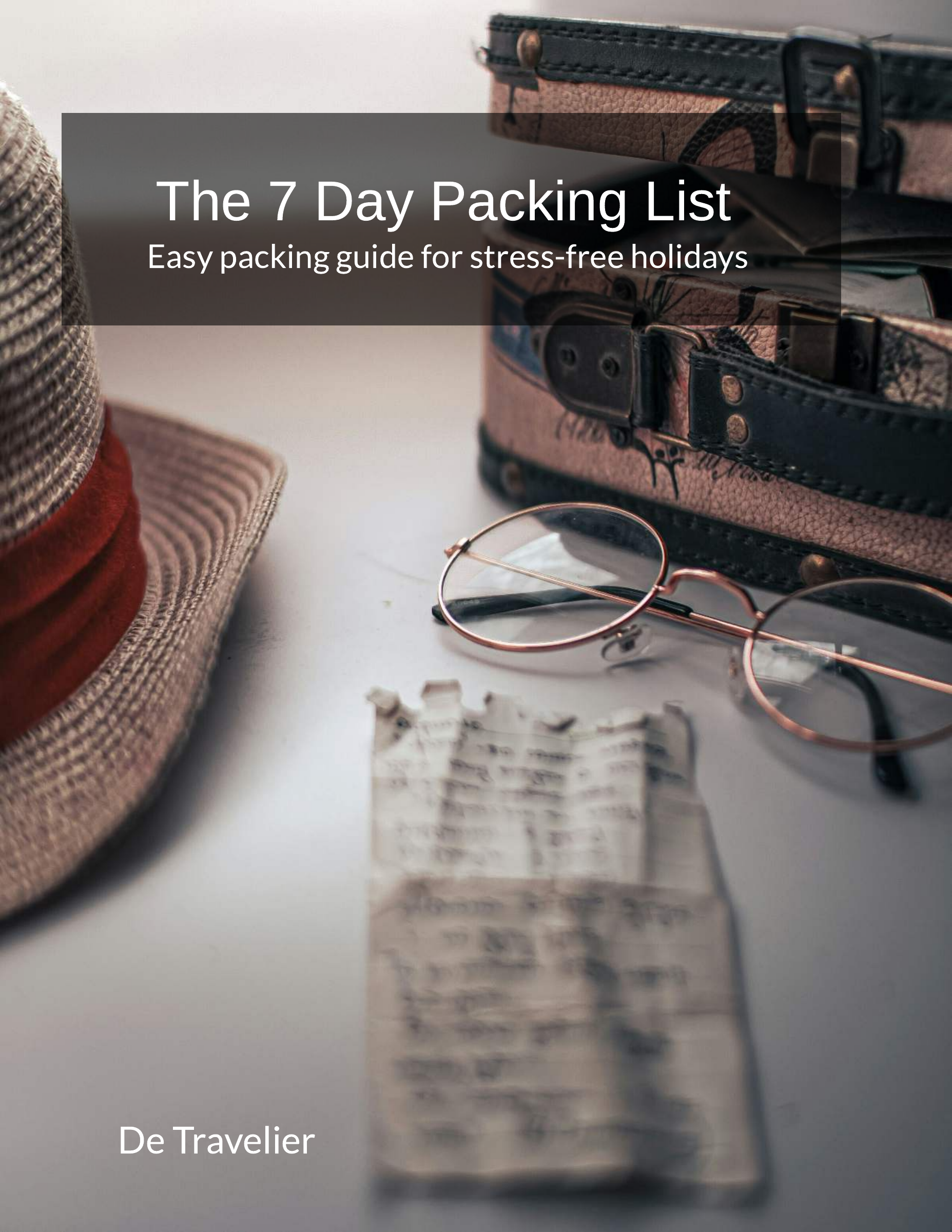 7 day packing list